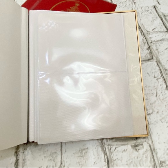 Lot of 3 Vintage OTAGIRI Japan Lacquerware Red Christmas Tree Photo Album - Picture 8 of 16